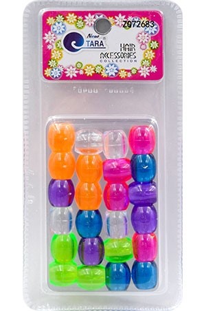 TAR72683_TaraBead_72683_R-Blu_Beg_H-Grn_Bug-16M_24-pk_-pc, Sareya Beauty Supply Store in calgary, Hair accessories